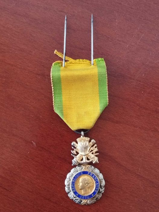 Medalha Militar Francesa Valor e Disciplina 19870