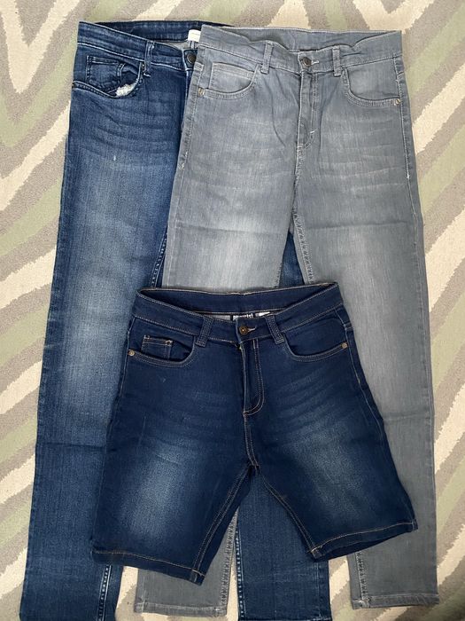 Детские джинсы O’stin, Lc Waikiki и джинсовые шорты pepperts!
