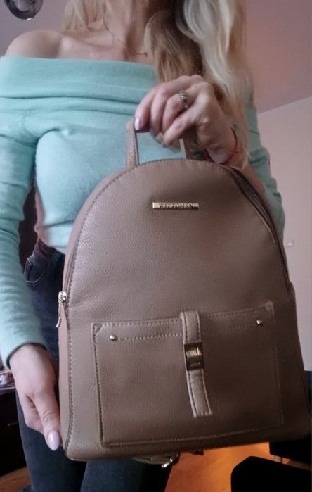 Plecak Wittchen beżowy