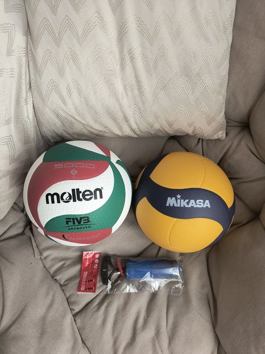 Super cena, mega zestaw, nowe piłki Molten V5M5000 i Mikasa v200w