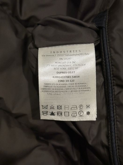 Жилетка Moncler Dupres Navy