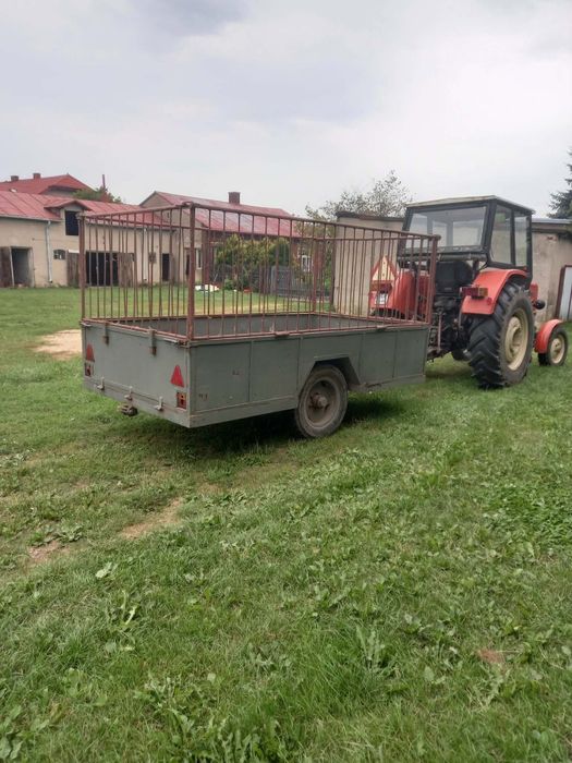 Przyczepka ciągnikowe, dwukółka