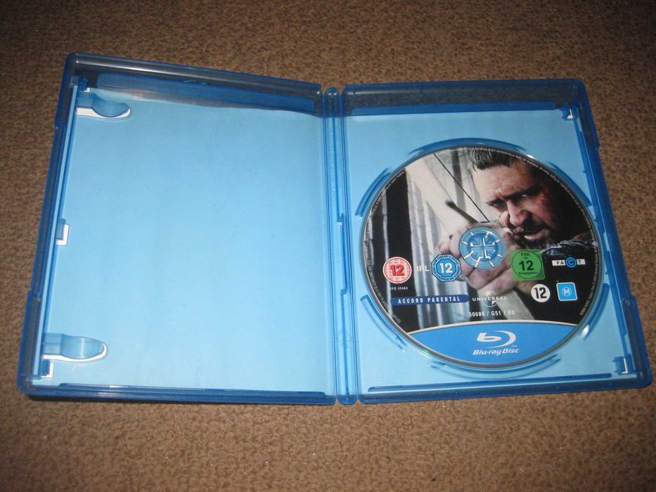 Blu-Ray "Robin Hood" com Russell Crowe