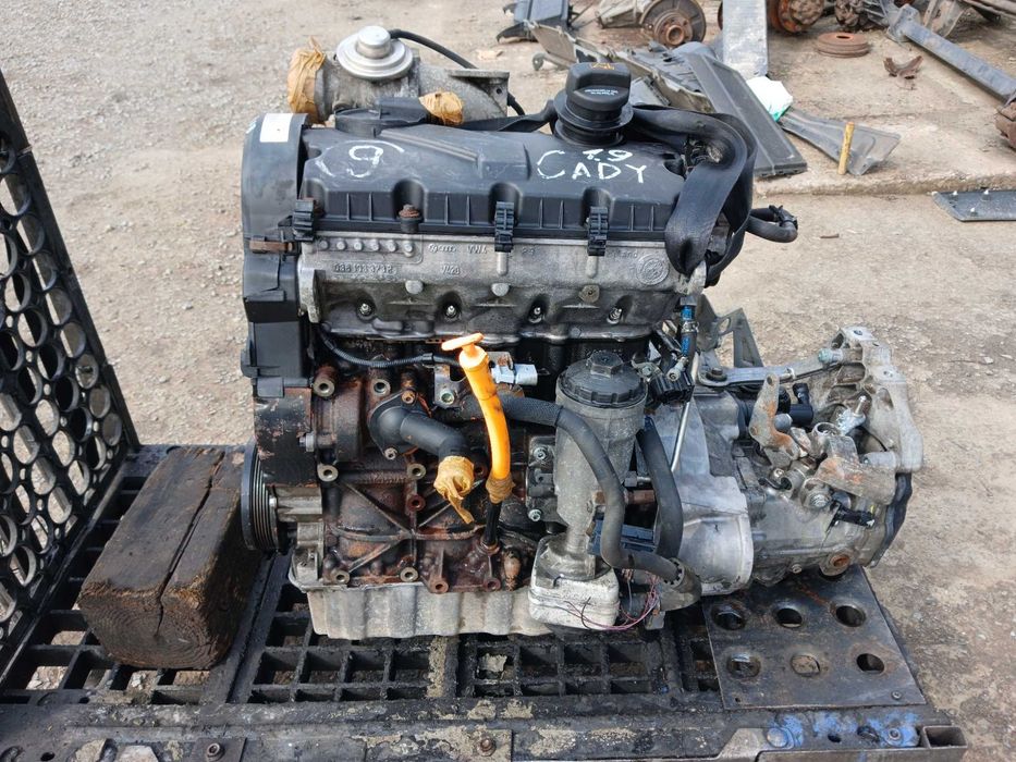 Двигун 1.9 TDI  BLS  BJB  Фольксваген Caddy Touran Golf Passat Skoda