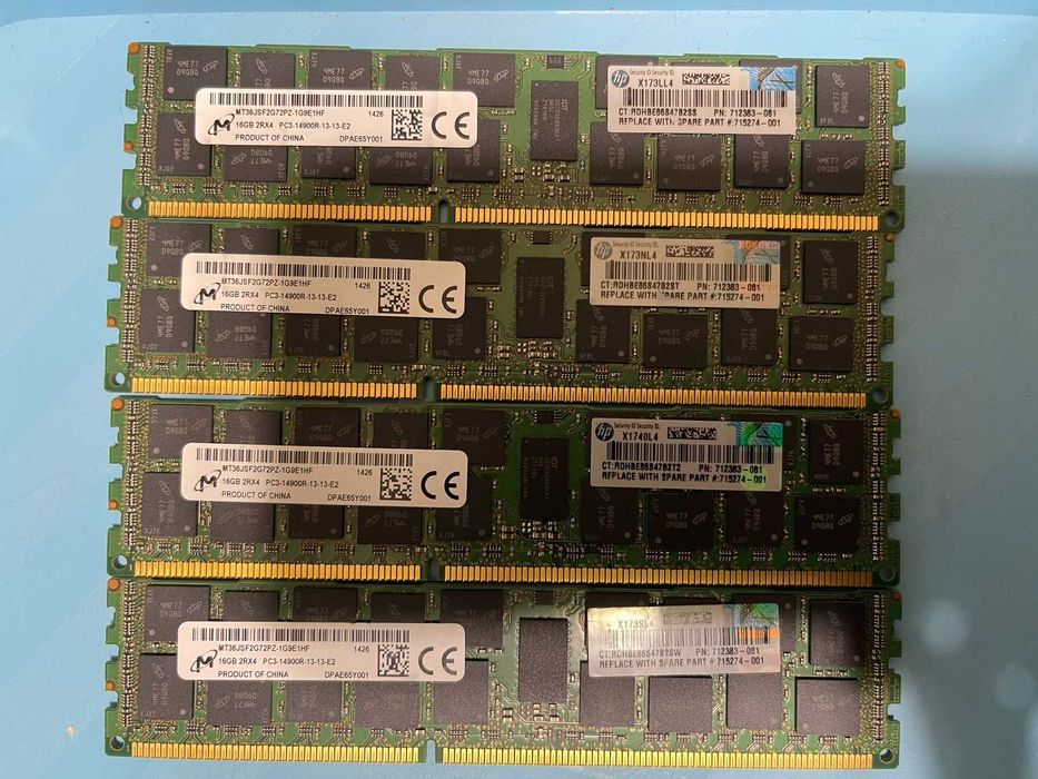 Оперативна памʼять серверна 4 гб/8 гб ddr 3