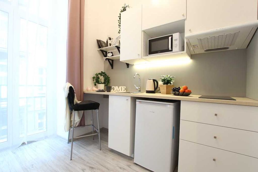 Funkcjonalne studio z antresolą – Centrum, Próchnika 17