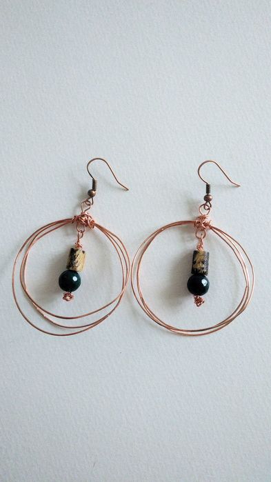 Brincos crioulos hippie