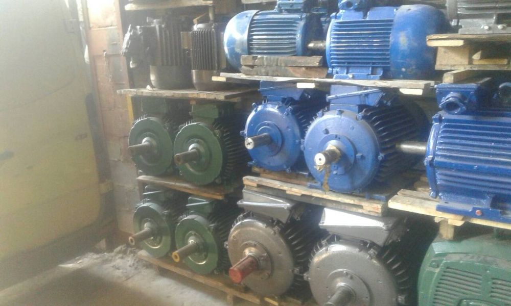 Электродвигатель 5.5квт,7.5,11.15,22,30,37,45,55,75,90 АИР,4АМ, 2в б.у