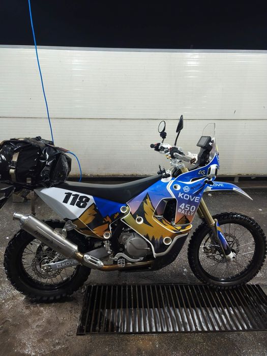 Kove 450 Rally (Nov 2025) – 1.600 km – Vários Extras
