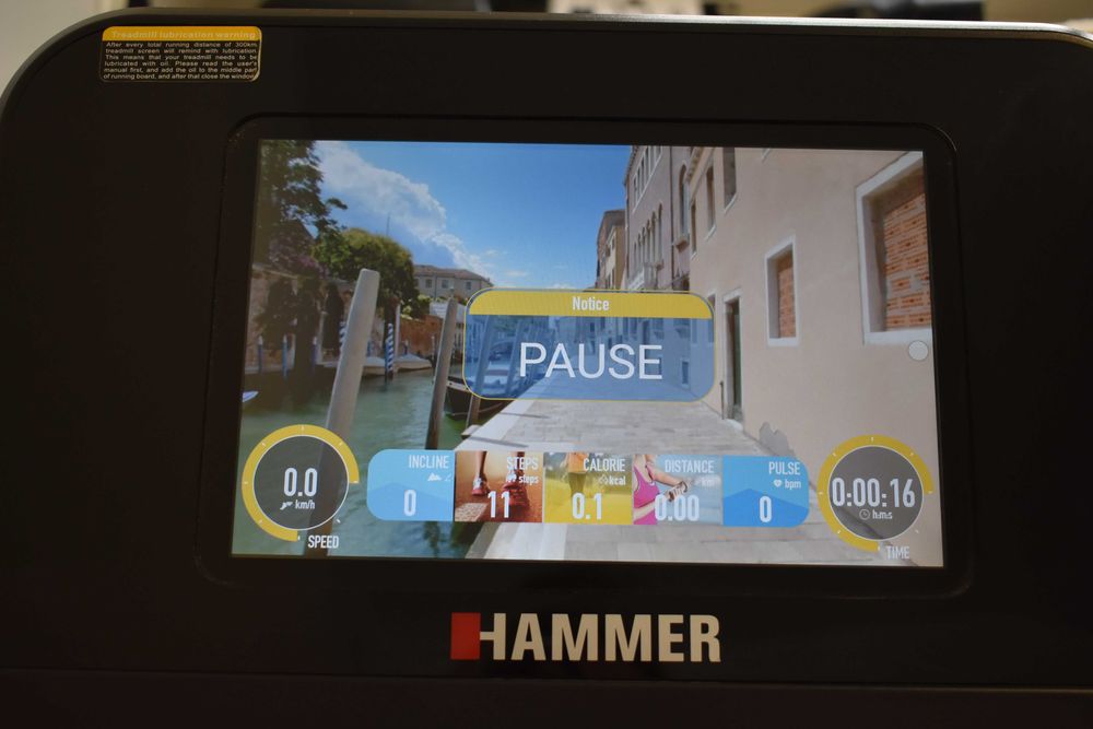 HAMMER LR22i TFT solidna mocna bieżnia 150kg NETFLIX SPOTIFY wysyłka!!