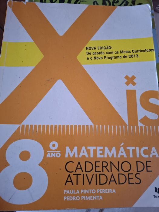 Matemática volume 1 e livro de atividades 8°