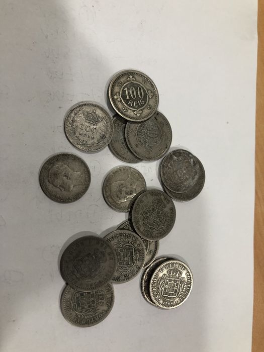 Moedas Antigas de 100 Reis