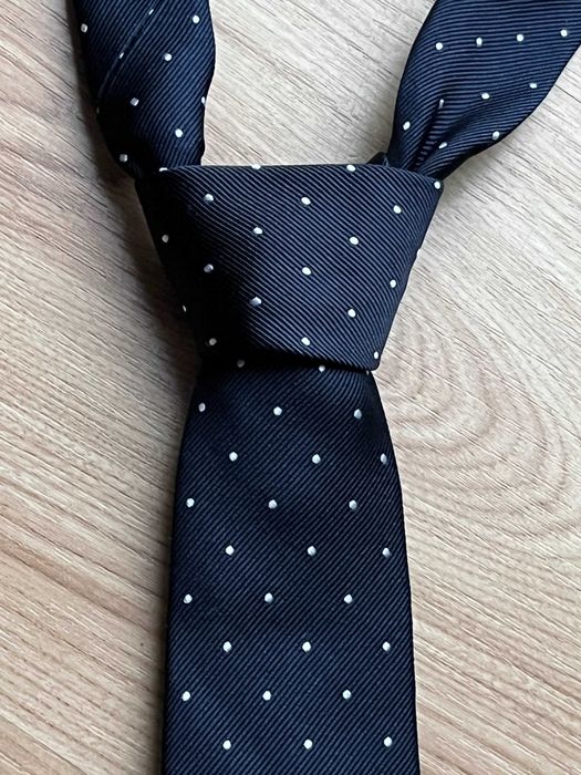 Krawat Zara 100% jedwab