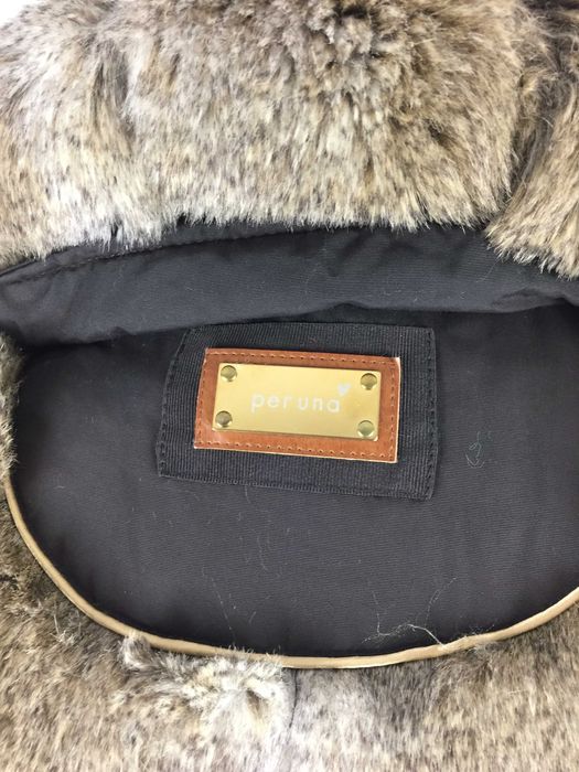 M&S parka z futrem i ociepleniem M