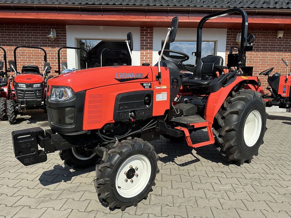 Nowy Ciągnik CRONA CR40 HST 40KM | 4x4 | Hydrostat | Na tablice rejestr. | Mokre hamulce | 2026