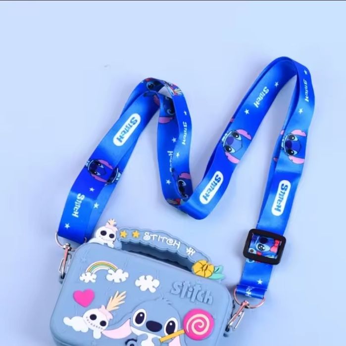 Силиконовая сумка сумочка через плечо стич stitch