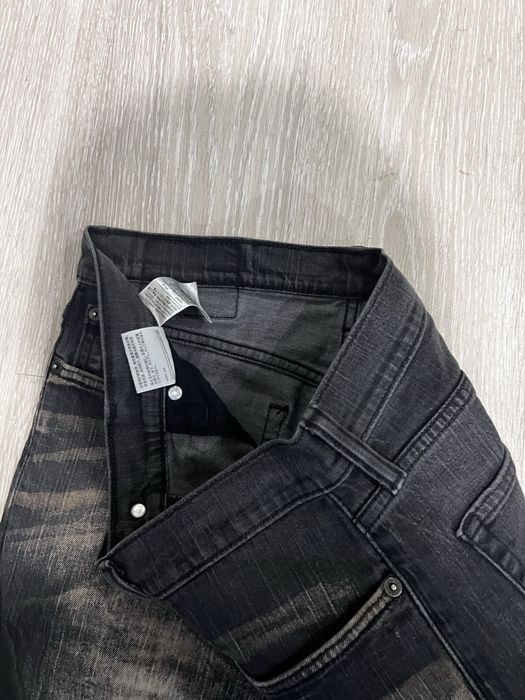 Vintade streetwear RICK OWENS ERD indie sleaze jeans