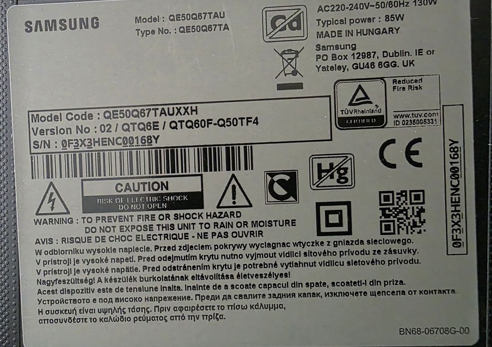 Zasilacz tv samsung BN44
