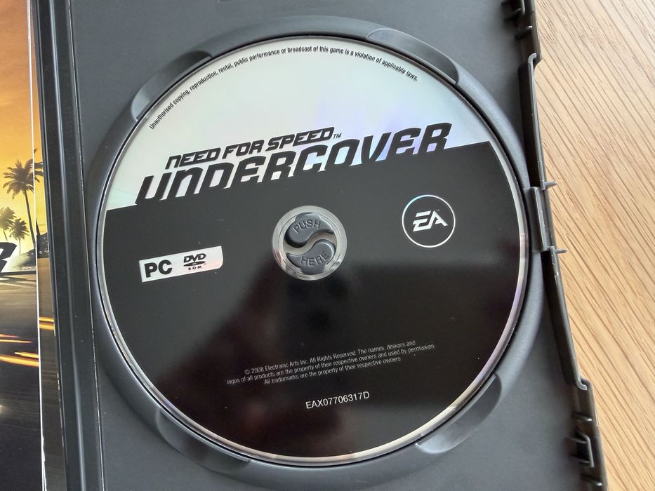 Need for Speed Undercover Pc dvd PL bdb stan