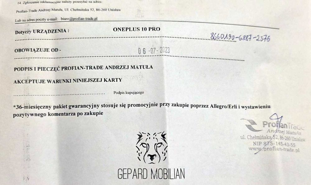 Oneplus 10 Pro 512GB