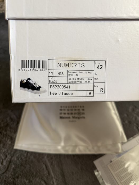Кроссовки кеды maison margiela evolution low mm6 мейсон маржела новые все цвета