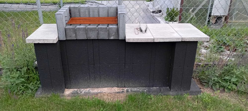 Grill betonowy palenisko