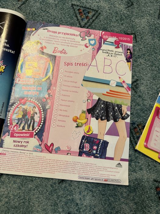 gazetki barbie rok 2015 z akcesoriami