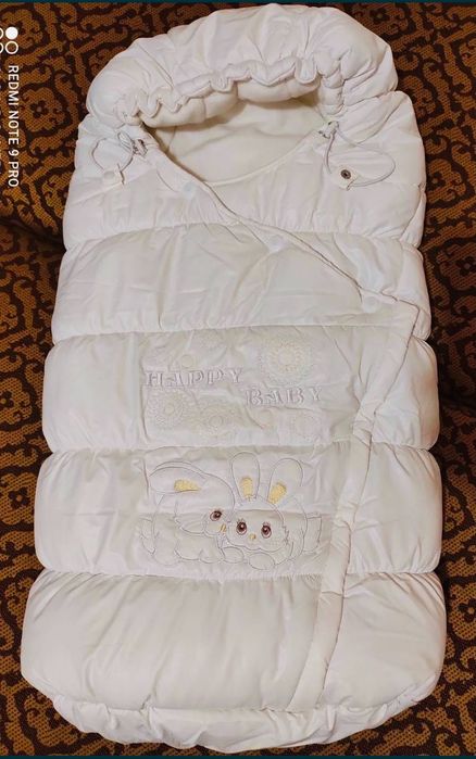 Конверт зимний для новорождённых