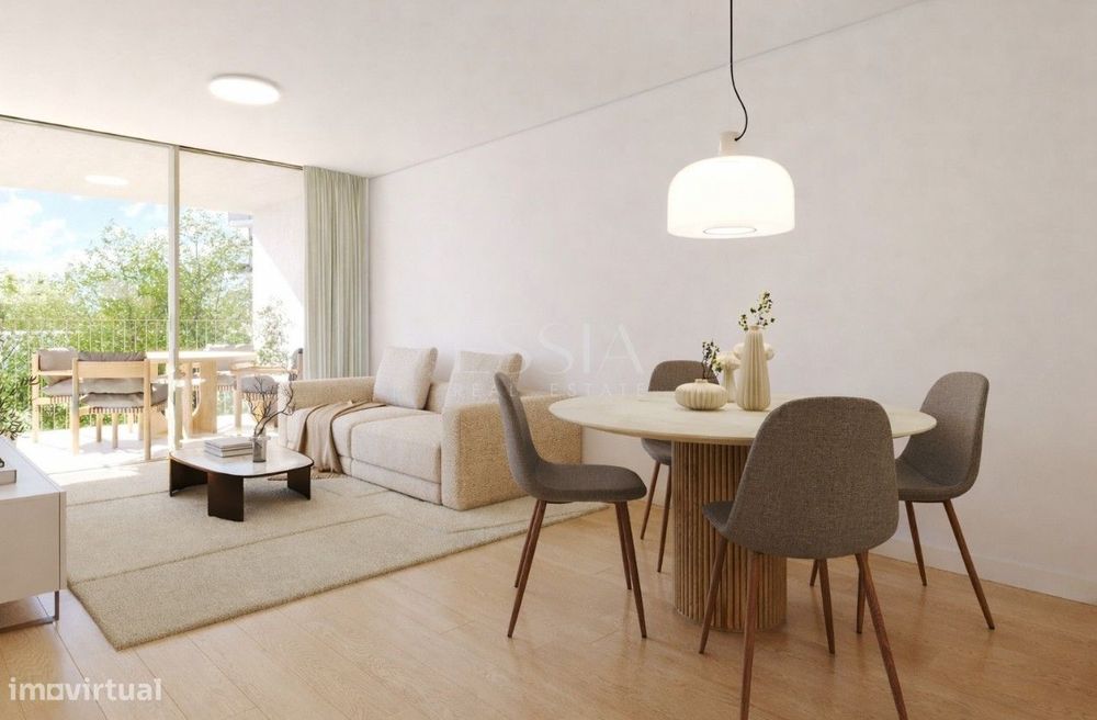 Apartamento T0 no Jardins da Arrábida com Varanda — Santa Marinha E São Pedro Da Afurada, Porto
