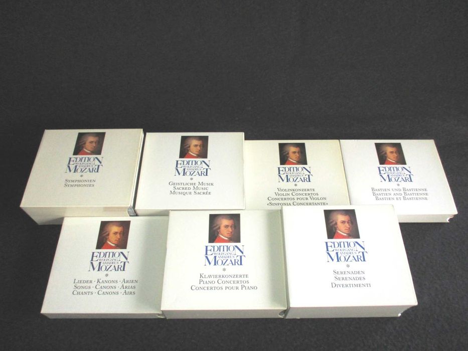 Colecção Edition Wolfgang Amadeus Mozart Deutsche Grammophon CD Áudio