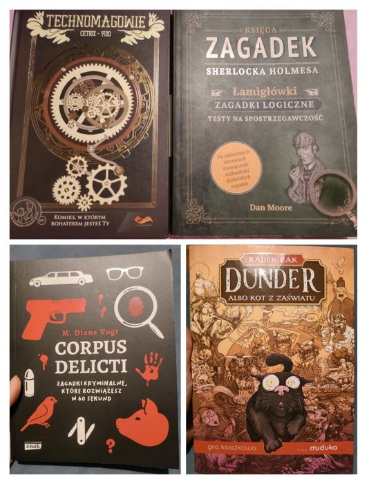 Technomagowie komiks paragrafow Sherlock zagadki corpus delicti dunder