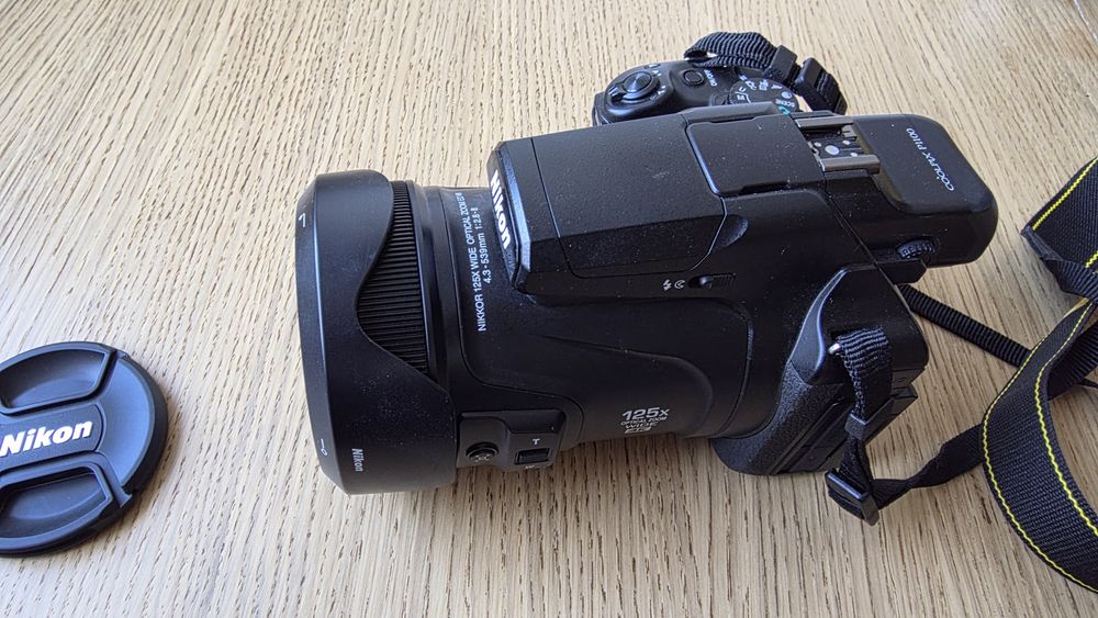 Nikon P1100 + karta 256Gb, 3 akumulatory