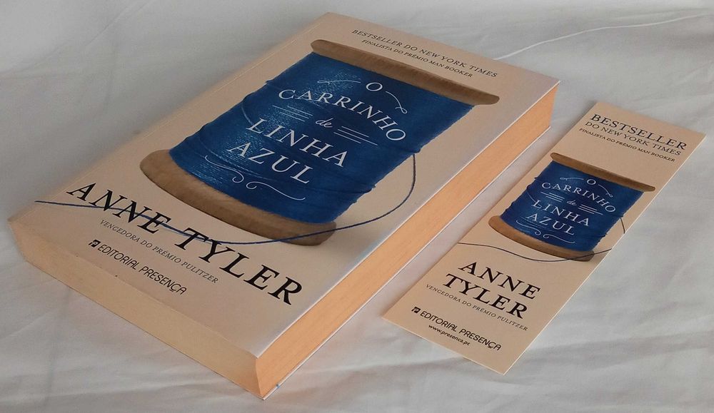 Livro O Carrinho de Linha Azul de Anne Tyle [Portes Grátis]