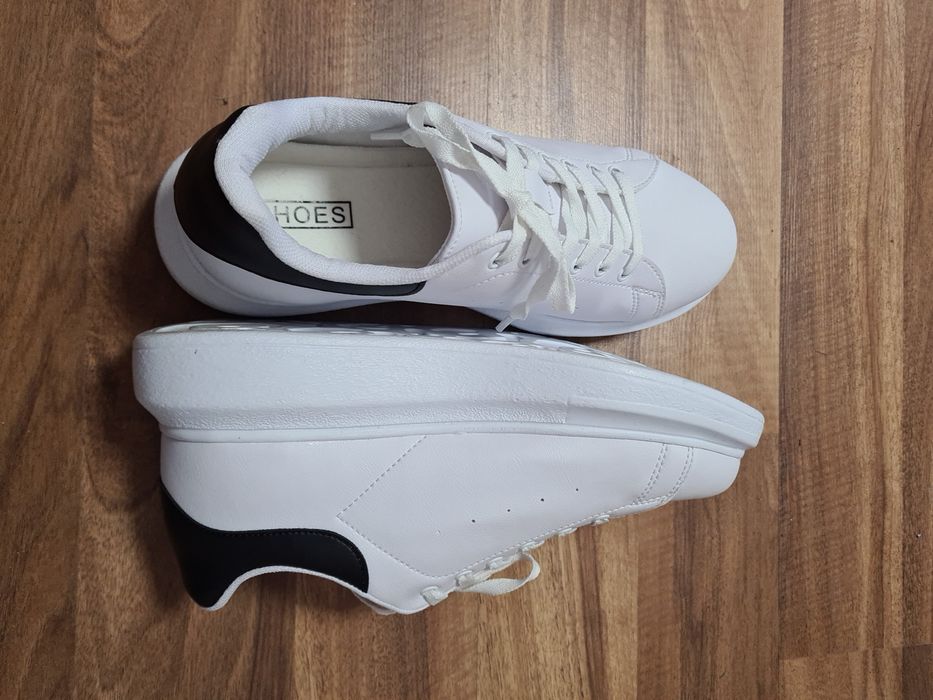 Nly Shoes buty sneakersy damskie Białe rozmiar 40