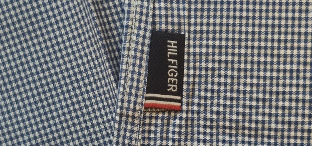 Koszula męska w kratę Tommy Hilfiger  r.M