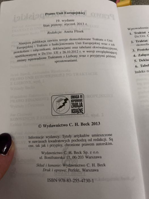 Prawo Unii Europejskiej z wprowadzeniem