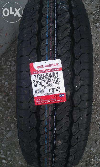 Шины Lassa Transway 225/70r15c Нові Акція!Безкоштовна доставка2257015