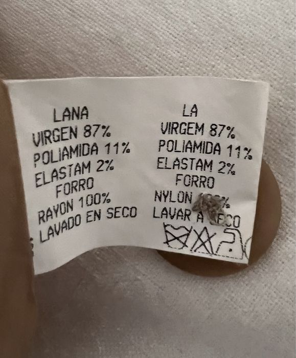 Sobretudo cor camel , da Cortefiel, quase novo
