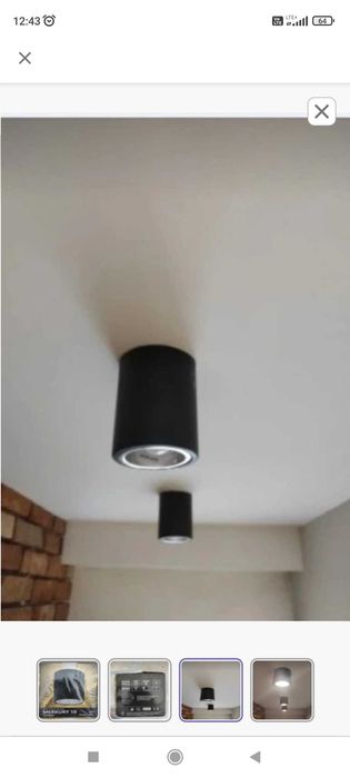 Oprawa sufitowa TUBA
