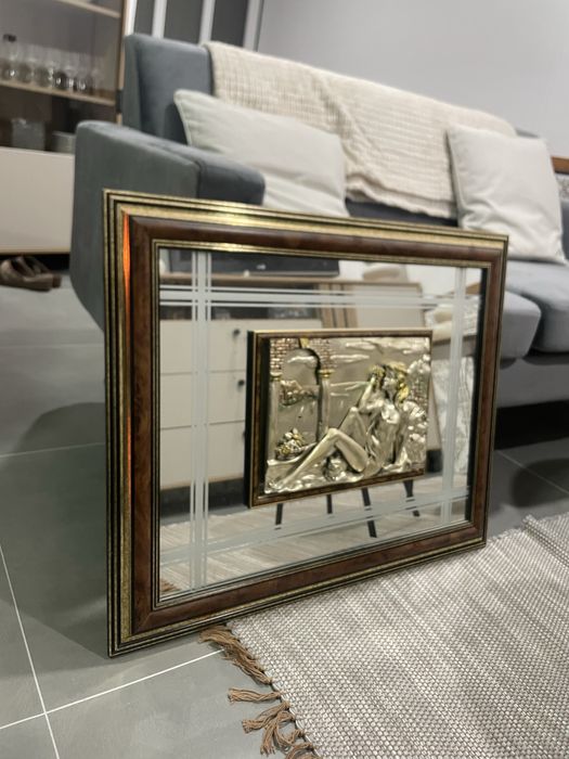 Quadro decorativo com espelho