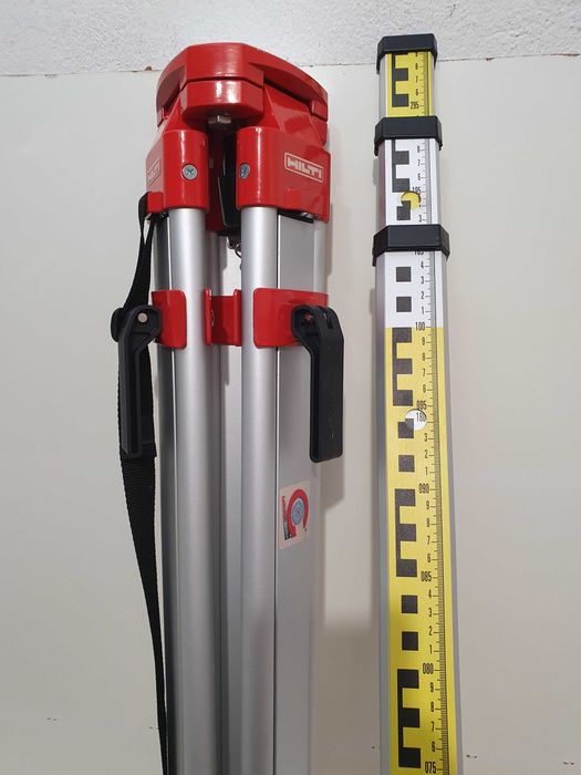 Zestaw HILTI statyw 140cm + lata 3m Nowe do laser niwelator