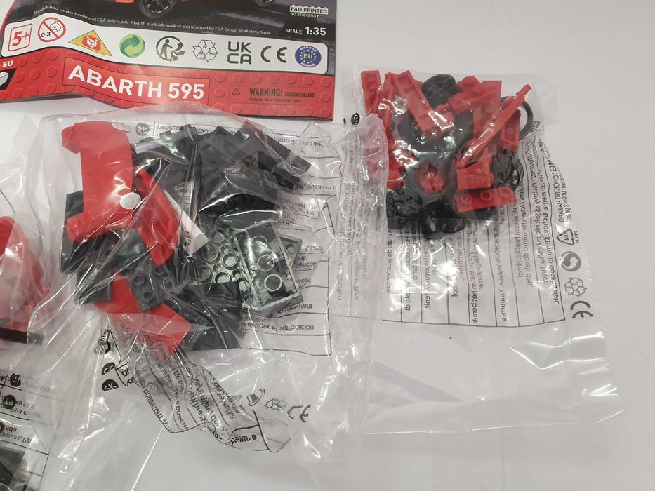 Klocki COBI 24502 ABARTH 595 Competizione samochod auto Nowe Fiat
