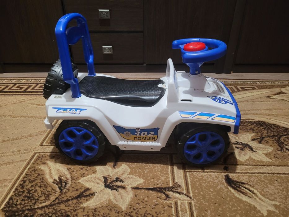 Толокар машинка поліція