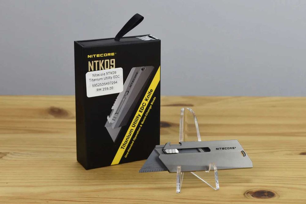 Nitecore NTK09 Ніж Титановий