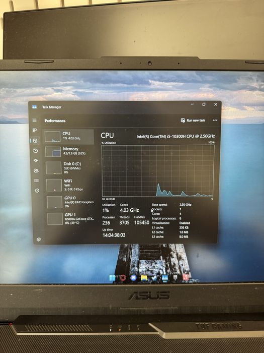ASUS TUF 15 Portatil Gaming
