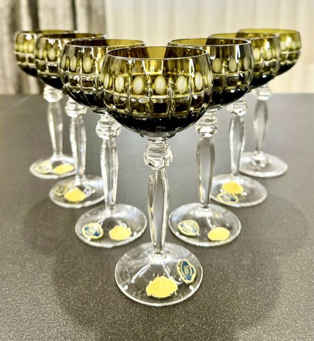 Хрустальные бокалы для вина Anna Hutte GDR Германия