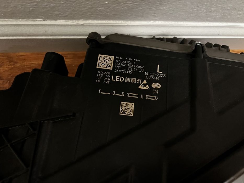 Фари LUCID AIR Оригінальні 2022-2025 роки