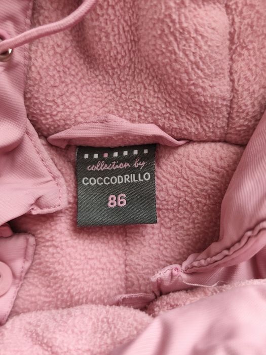 Kombinezon coccodrillo 86 różowy
