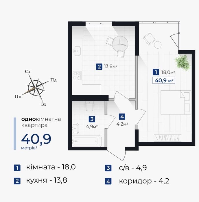 Квартира – Івано-Франківськ, Німецька Колонія - Більше