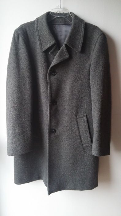 Płaszcz Próchnik wełniany szary m/l